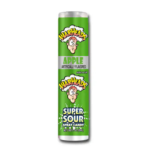 Warheads Super Sour Spray Green Apple 20mls