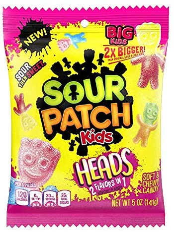 Sour Patch Heads 2 in 1 141g