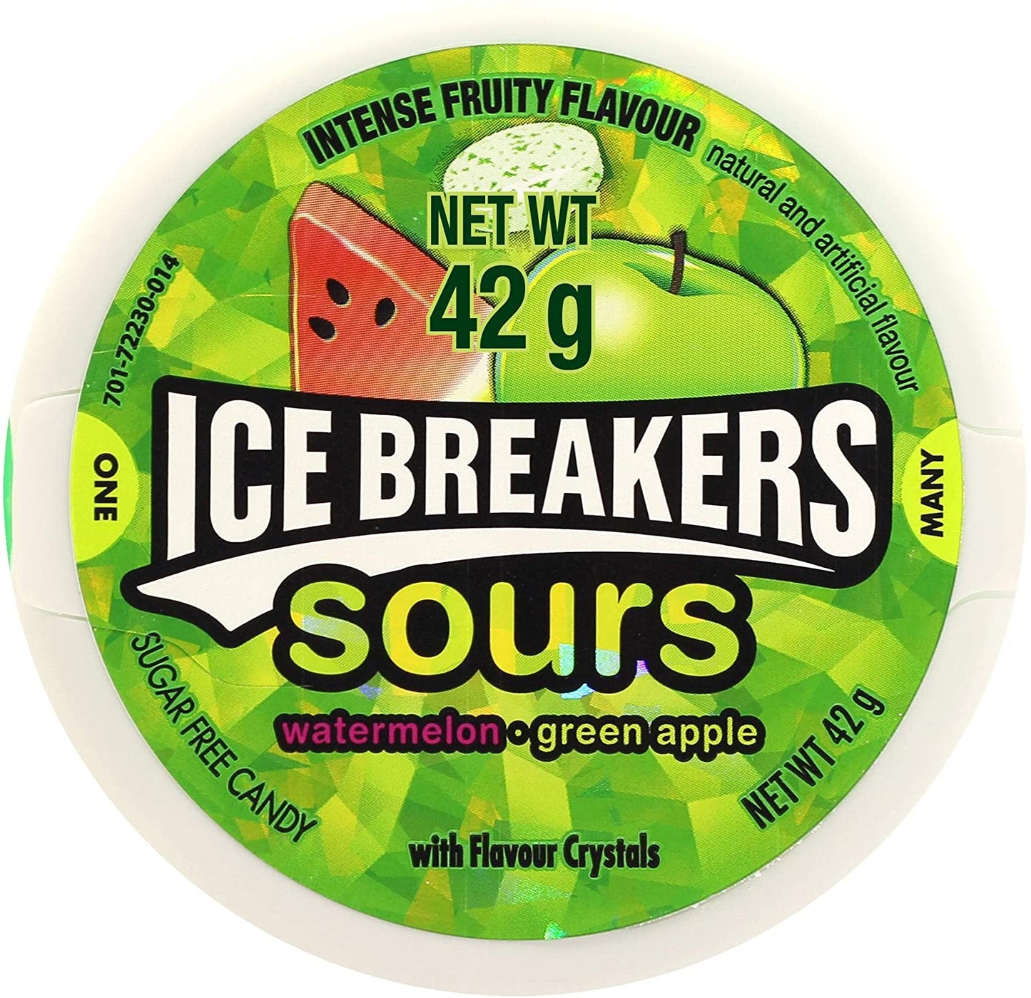 Ice Breakers Sours Watermelon/Green Apple 42g