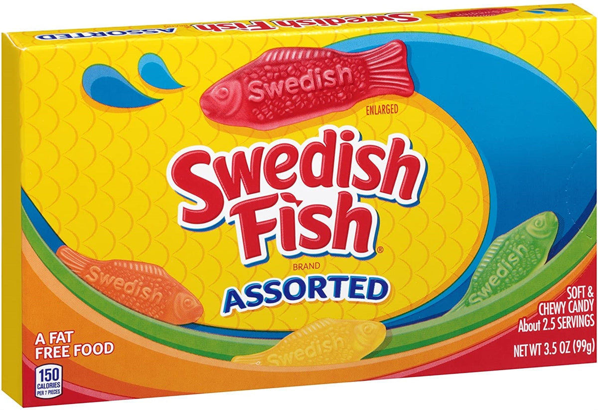 Swedish Fish Assorted Box 99g