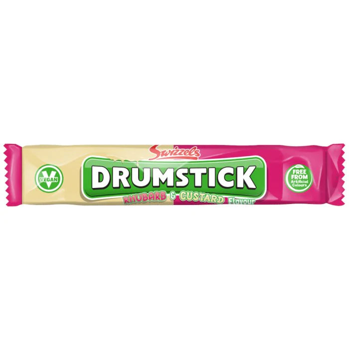 Drumstick Rhubarb & Custard Bar 18g