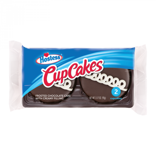 Hostess Chocolate Cupcakes 2 pack 90g