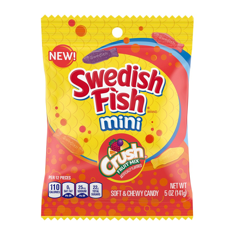 Swedish Fish Mini Crush 141g