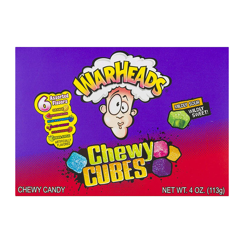 Warheads Cubes Box 113g