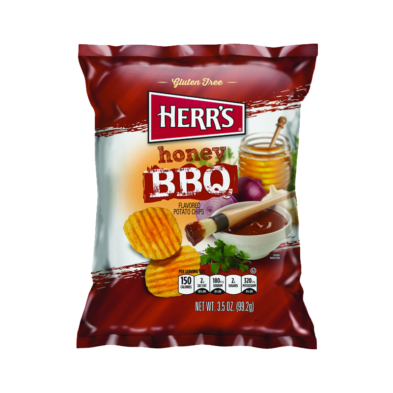 Herr's Honey BBQ Chips 99.2g
