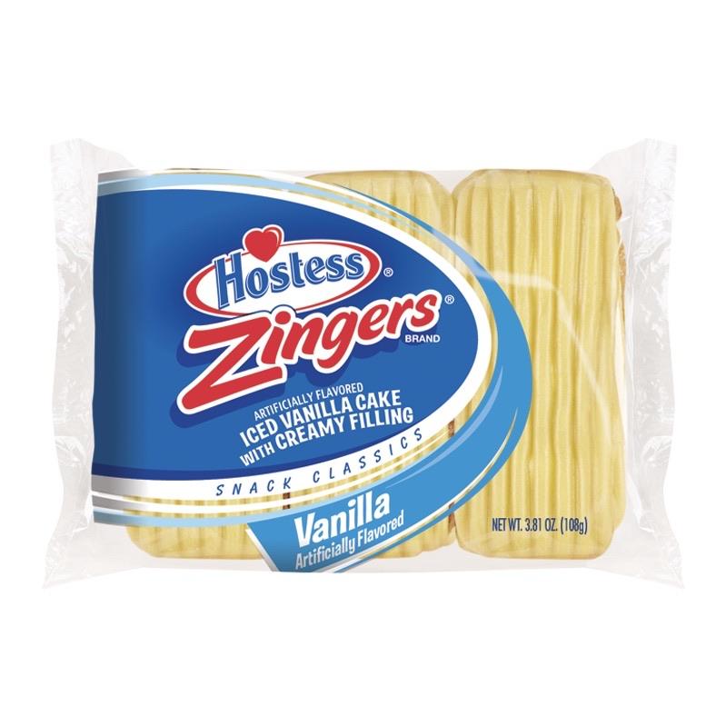 Hostess Zingers Vanilla 3 Pack 108g