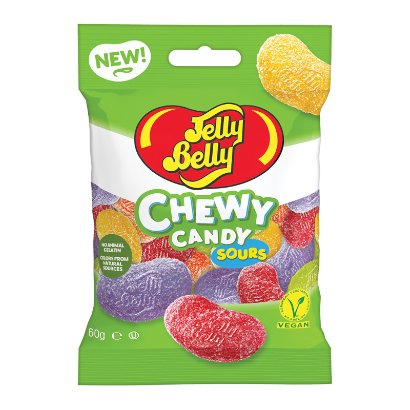 Jelly Belly Chewy Assorted Sours 60g