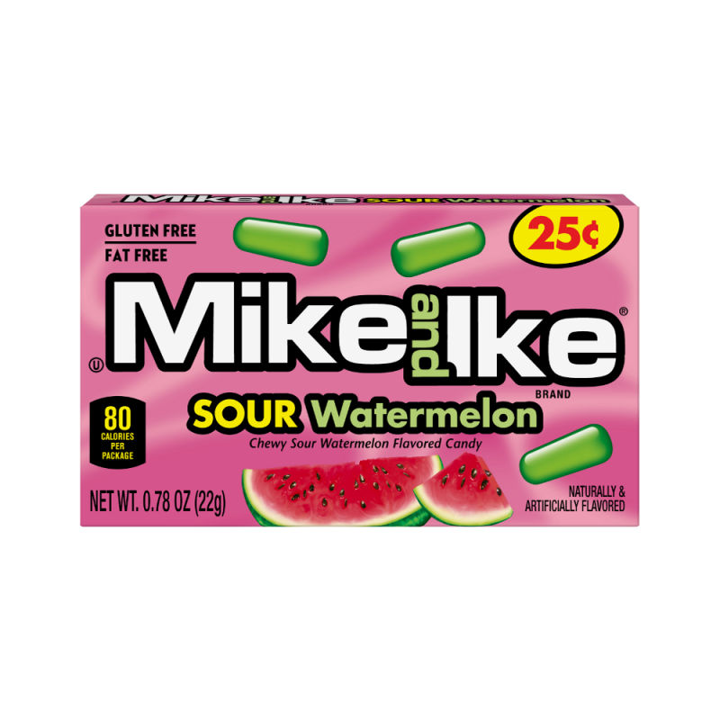 Mike & Ike Mini Sour Watermelon 22g