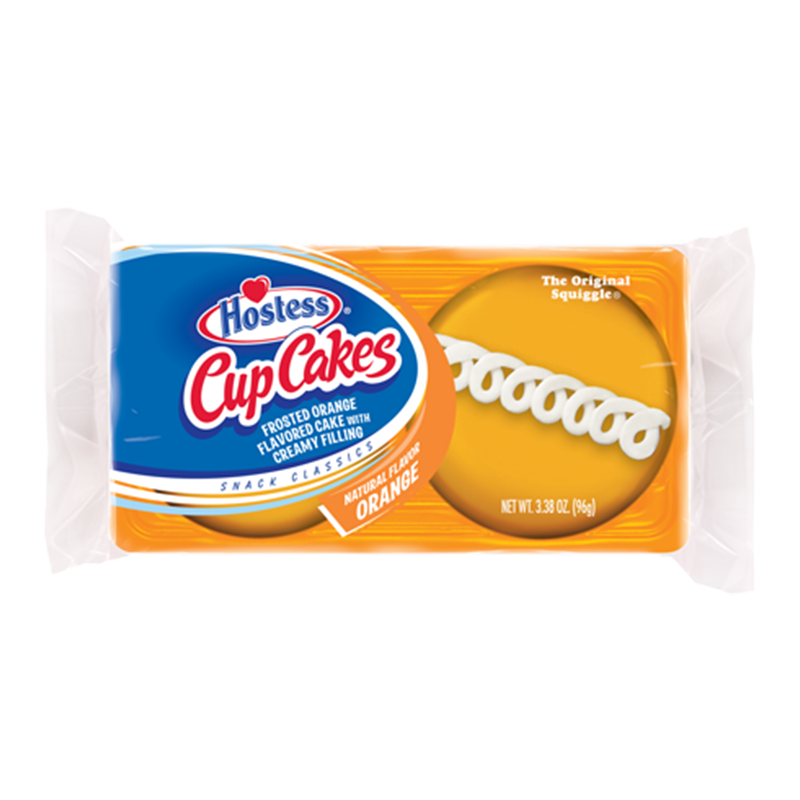 Hostess Orange Cupcakes 2 pack 96g