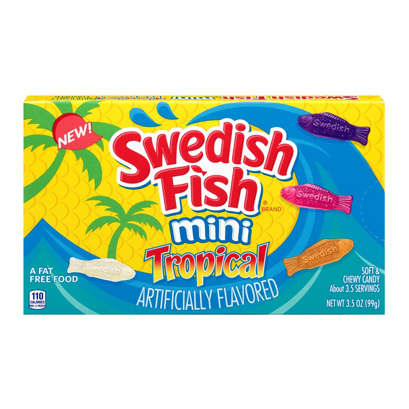 Swedish Fish Tropical Box 99g